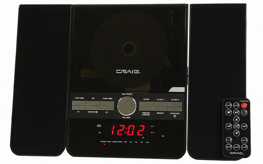 Craig Bluetooth 3-Piece CD Shelf System, Model #CM427BTBK