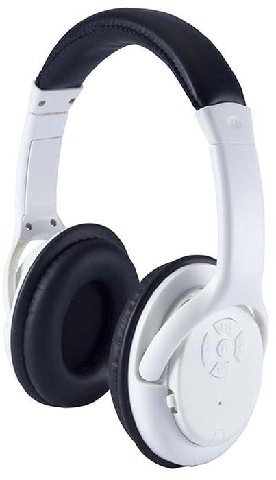 Craig Electronics Stereo Wireless Bluetooth Headset, White, 