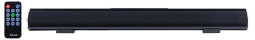 Craig 32-inch Stereo Sound Bar with Bluetooth & Optical Input, 3 ct
