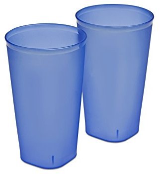 Sterilite 2-Pack 32 oz Tumblers, Blue, 2 x 32 oz