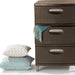 Sterilite Weave 3-Drawer Unit, Espresso, 20 x 19 x 32 inch