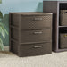 Sterilite Weave 3-Drawer Wide Unit, Espresso, 15.88 x 21.88 x 24 inch