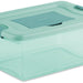 Sterilite 14 L Fresh Scent Box, Aqua Tint, 16.25 x 11.25 x 6.75 inch