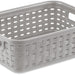 Sterlite Small Weave basket, Espresso, 29.9 x 22.2 x 10.2 cm