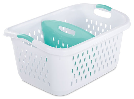 Sterilite Divided Laundry Basket, 26.75 x 20 x 13.63 inch