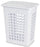 Sterilite Rectangular Laundry Hamper, White, 1 pc