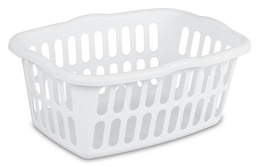 Sterilite Bushel Rectangular Laundry Basket Hamper, 24 x 17.38  x 10.38 inch