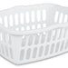 Sterilite Bushel Rectangular Laundry Basket Hamper, 24 x 17.38  x 10.38 inch