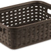 Sterlite Small Weave basket, Cement, 29.9 x 22.2 x 10.2 cm