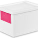 Sterilite 5.4 Quarts Storage Box with Write-On Labels, 10.38 x 7.13 x 6.5 inch