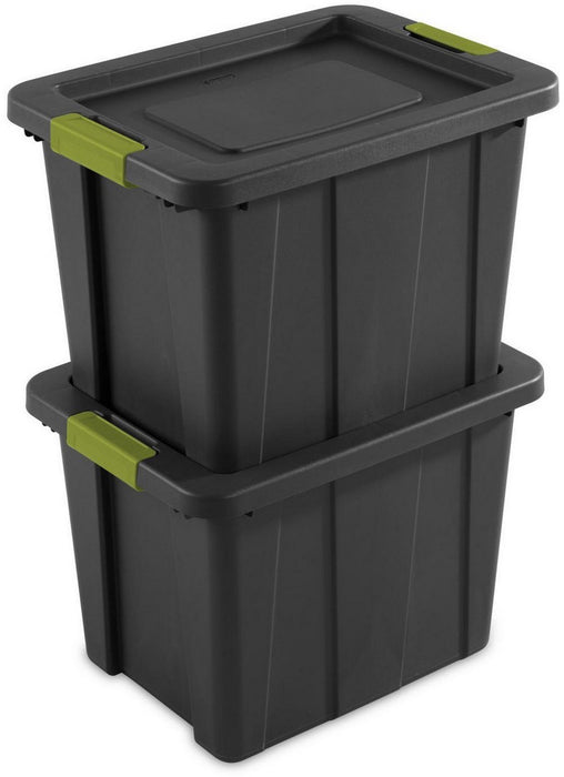 Sterilite 18 Gallon Heavy Duty Box, Gray, 23.3 x 17.5 x 31.4 inch