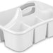 Sterilite Divided Ultra Household Caddy, White, 45.1 x 33.7 x 22.5 cm