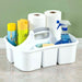 Sterilite Divided Ultra Household Caddy, White, 45.1 x 33.7 x 22.5 cm