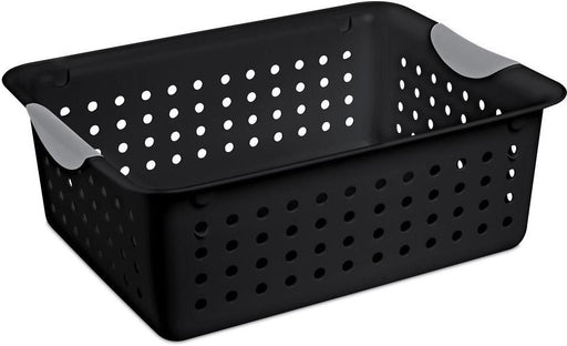 Sterilite Ultra Basket, Black, 13.75 x 10.75 x 5 inch