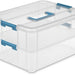 Sterilite Stack & Carry 2-Layer Handle Box, 14.38 x 10.75 x 7.63 inch