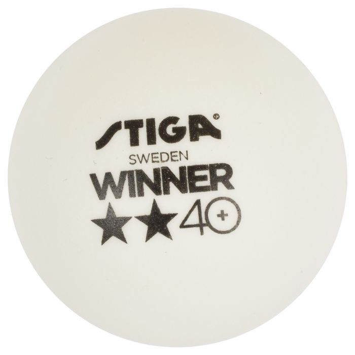 Stiga Winner Table Tennis Balls, 6 ct