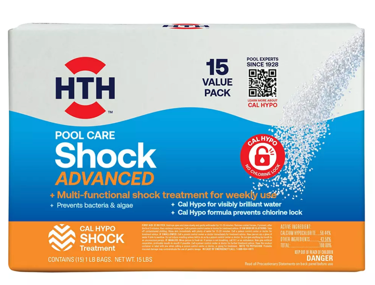 HTP Super Shock Advanced Pool Care , 1 lbs