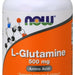 Now L-Glutamine 500 mg Capsules, Amino Acid, 120 ct