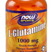 Now L-Glutamine 1000 mg Capsules, 120 ct