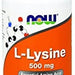 Now L-Lysine Tablets, 500 mg, 100 ct