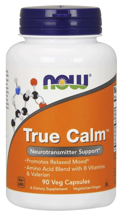 Now True Calm Veg Capsules, Neurotransmitter Support, 90 ct