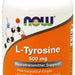 Now L-Tyrosine 500 Mg Capsules, Neurotransmitter Support, 120 ct