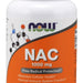 Now NAC 1000 mg Tablets, Free Radical Protection, 120 ct