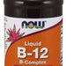 Now Vitamin B-12 Complex Liquid, Nervous System Health, 8 oz