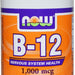 Now B-12 Nervous System Health Lozenges, 1000 mcg , 250 ct