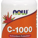 Now Vitamin C-1000 Sustained Release Tablets, Antioxidant Protection, 100 ct