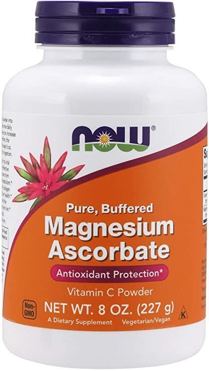 Now Pure Buffered Magnesium Ascorbate Powder, 227 gr