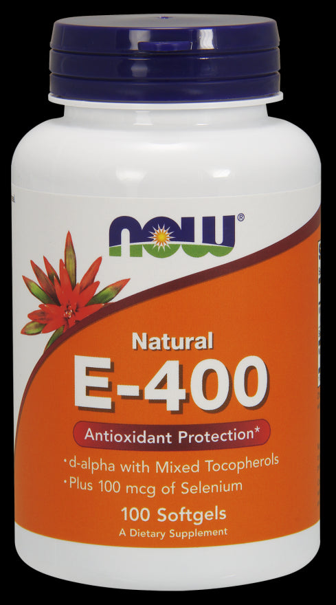 Now E-400 Antioxidant Protection Softgels, 100 ct