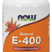 Now Vitamin E-400 Softgels with Mixed Tocopherols, Antioxidant Protection, 250 ct