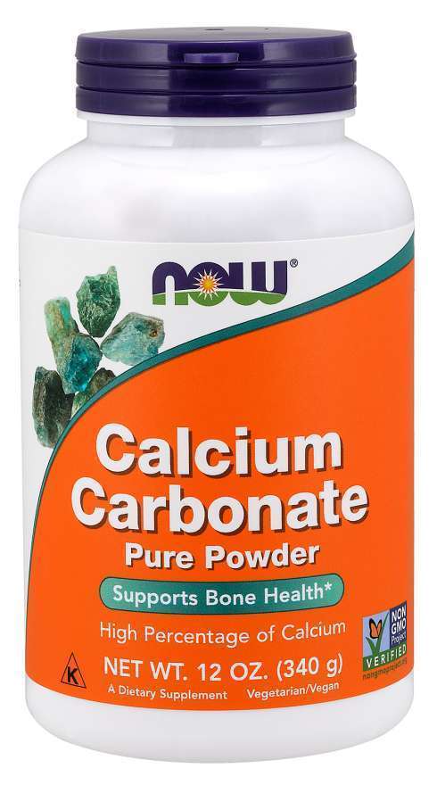 Now Calcium Carbonate Powder, 340 gr