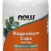 Now Magnesium 400 mg Capsules, Nervous System Support, 180 ct