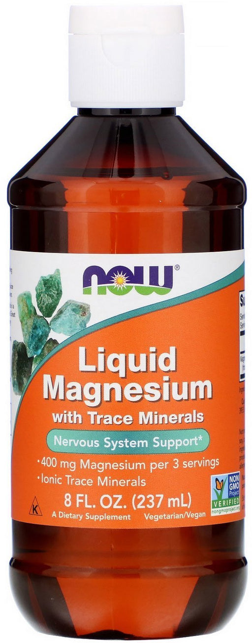 Now Liquid Magnesium with Trace Minerals, 237 ml