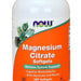 Now Magnesium Citrate Softgels, Nervous System Support, 180 ct