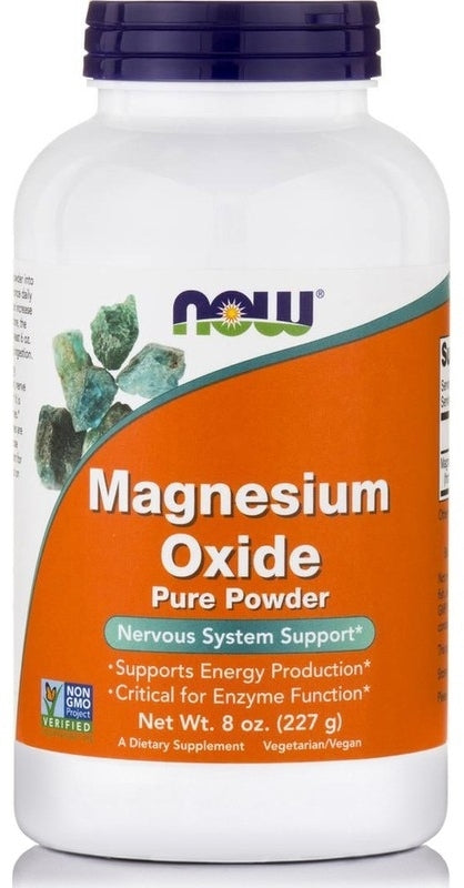 Now Magnesium Oxide Pure Powder, 227 gr