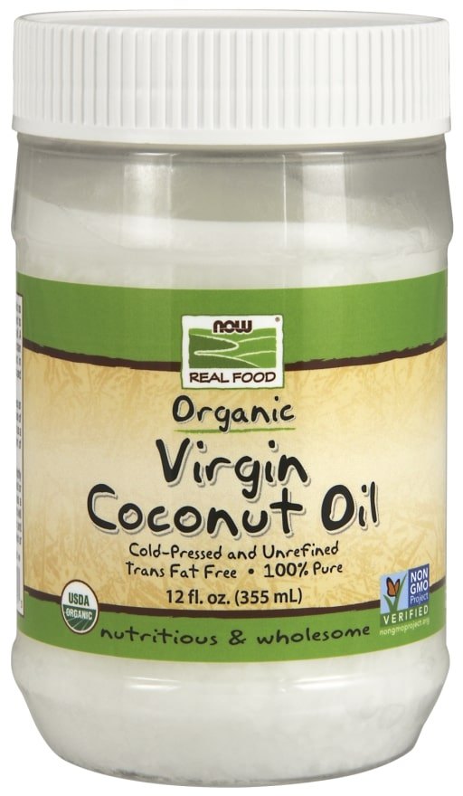 Now Virgin Coconut Cooking Oil, 12 oz