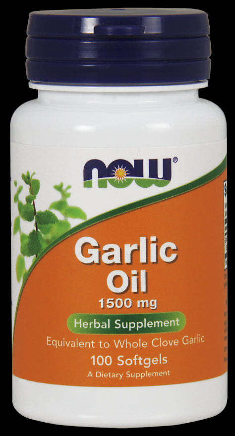 Now Garlic Oil, 1500 mg Gels, 100 ct