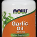 Now Garlic Oil, 1500 mg Gels, 100 ct