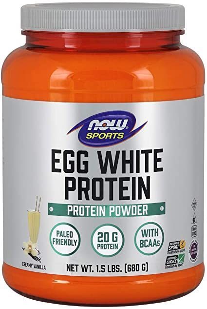 Now Sports Egg White Protein Powder, 680 gr