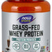Now Grass-Fed Whey Protein Creamy Chocolate Powder, 544 gr