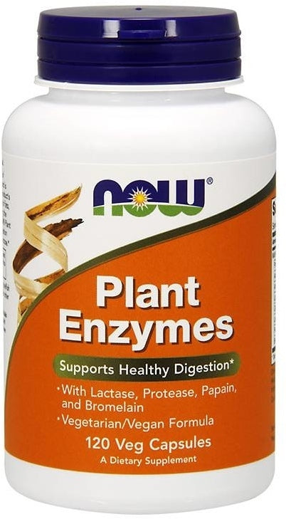 Now Plant Enzymes Tablets, 120 ct
