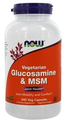 Now Glucosamine with MSM Capsules, 240 ct