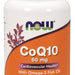 Now CoQ10 60 mg with Omega-3 Fish Oils Softgels, Cardiovascular Health, 120 ct