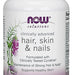 Now Solutions Hair, Skin & Nails Capsules, Clinically advanced, 90 ct