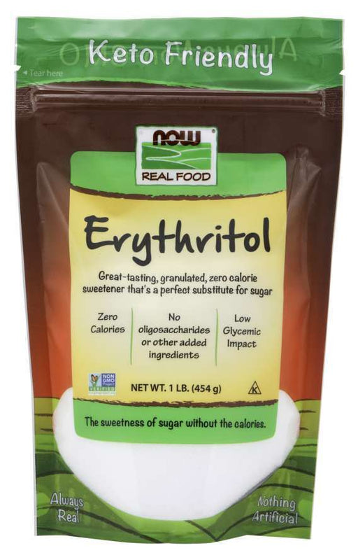 Now Erythritol Powder, 454 gr