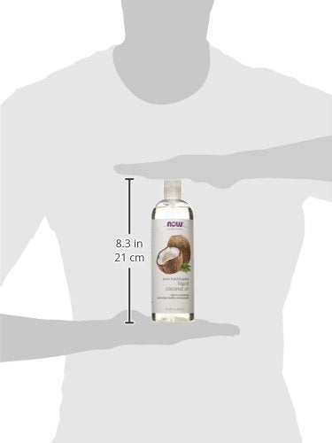 Now Solutions Liquid Coconut Oil, 16 oz
