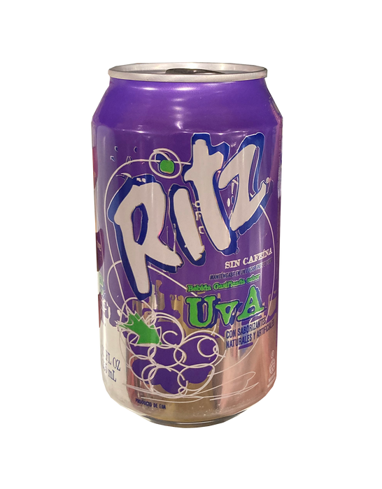 Ritz Grape Soda Can, 12 oz